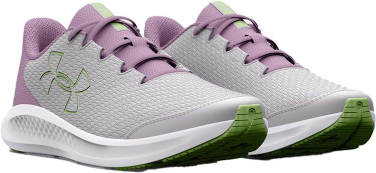 Product gallery image number 3 for product UA Charged Pursuit 3 Big Logo Running Shoes - Little Girl