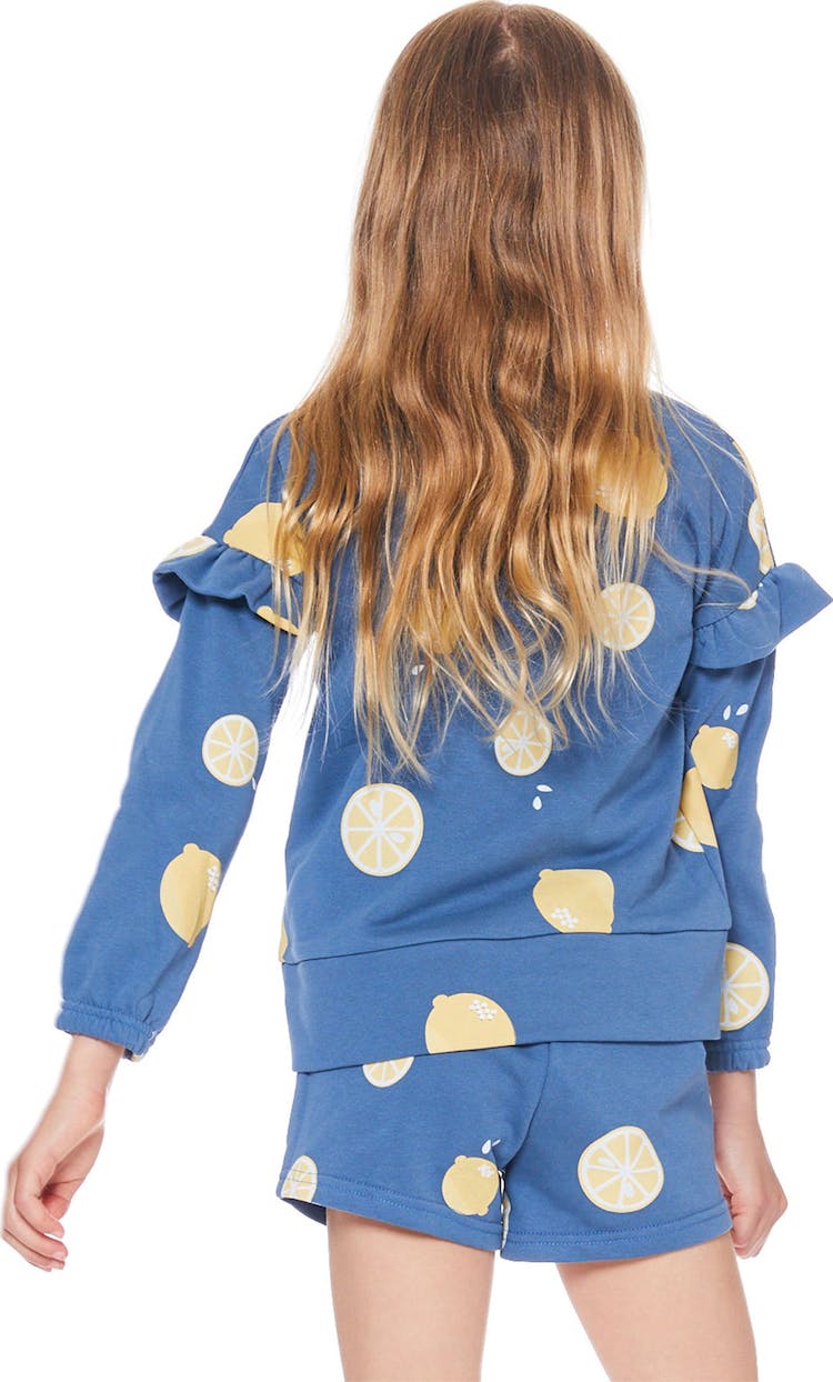 Product gallery image number 3 for product Printed French Terry Sweatshirt - Little Girls