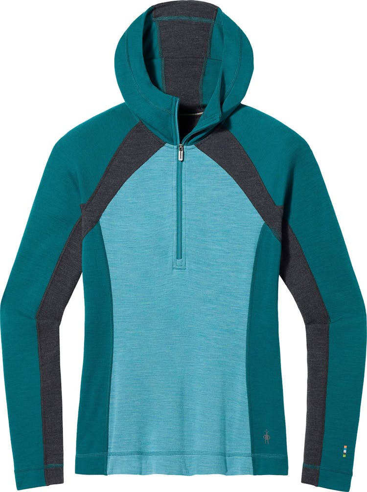 Product gallery image number 1 for product Classic Thermal Merino Base Layer 1/2 Zip Hoodie Boxed - Women's