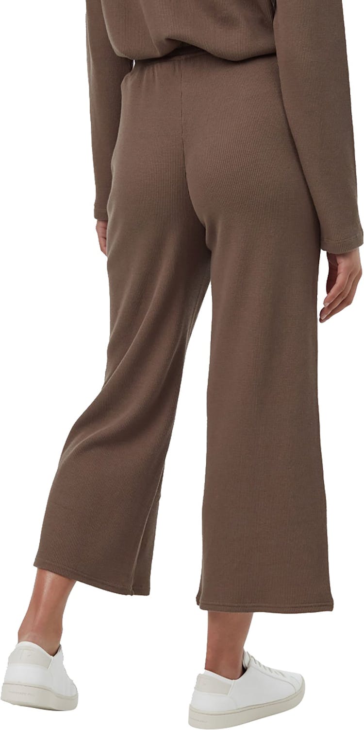 Product gallery image number 3 for product TreeWaffle Cropped Wide Leg Pant - Women's
