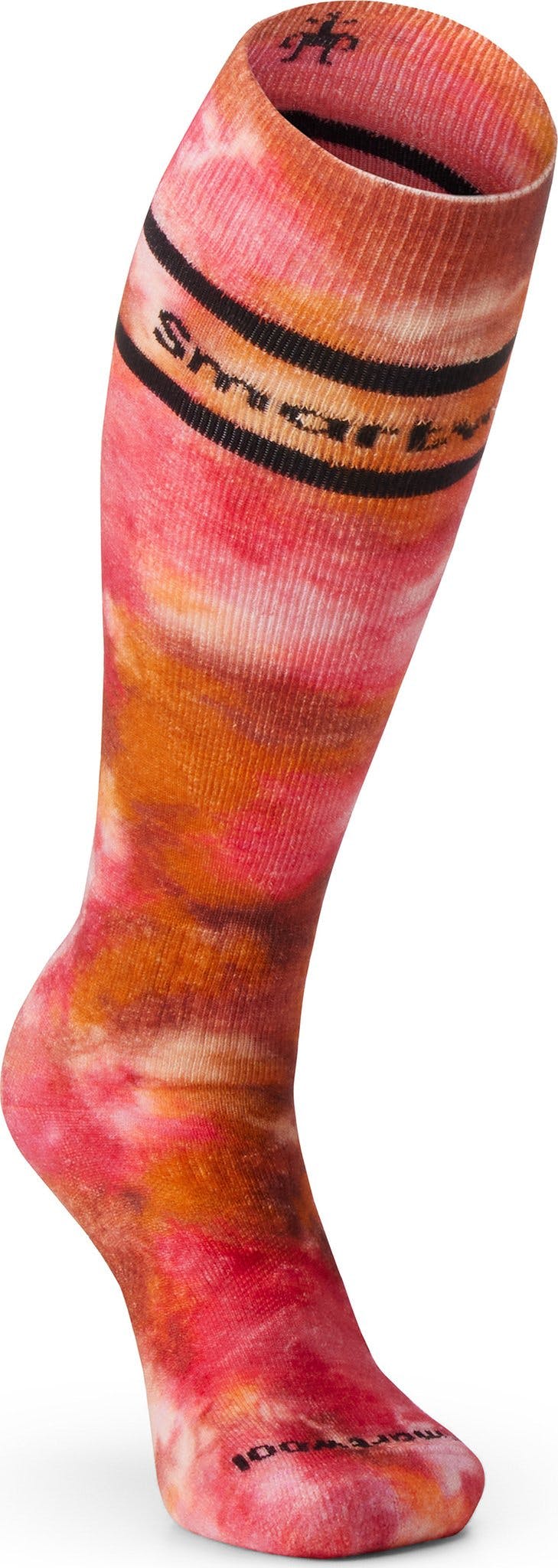 Product gallery image number 2 for product Ski Full Cushion Tie Dye Print OTC Socks - Women's