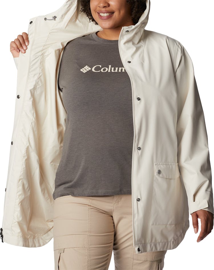 Product gallery image number 4 for product Here And There Trench Jacket - Plus Size - Women's